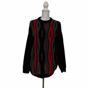 Bergau Mens Medium Hip Hop 90's Sweater